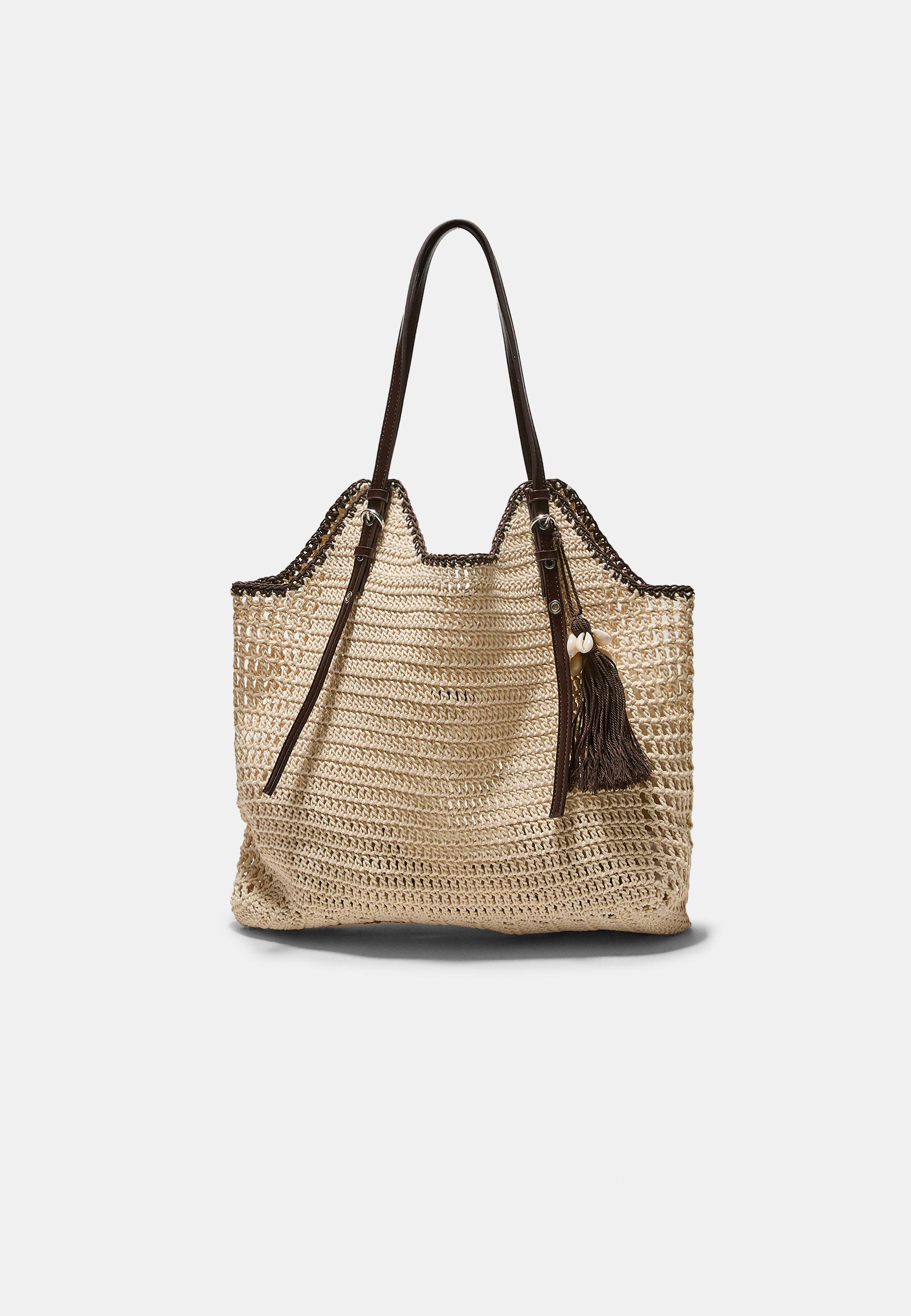 Kroşe omuz çantası