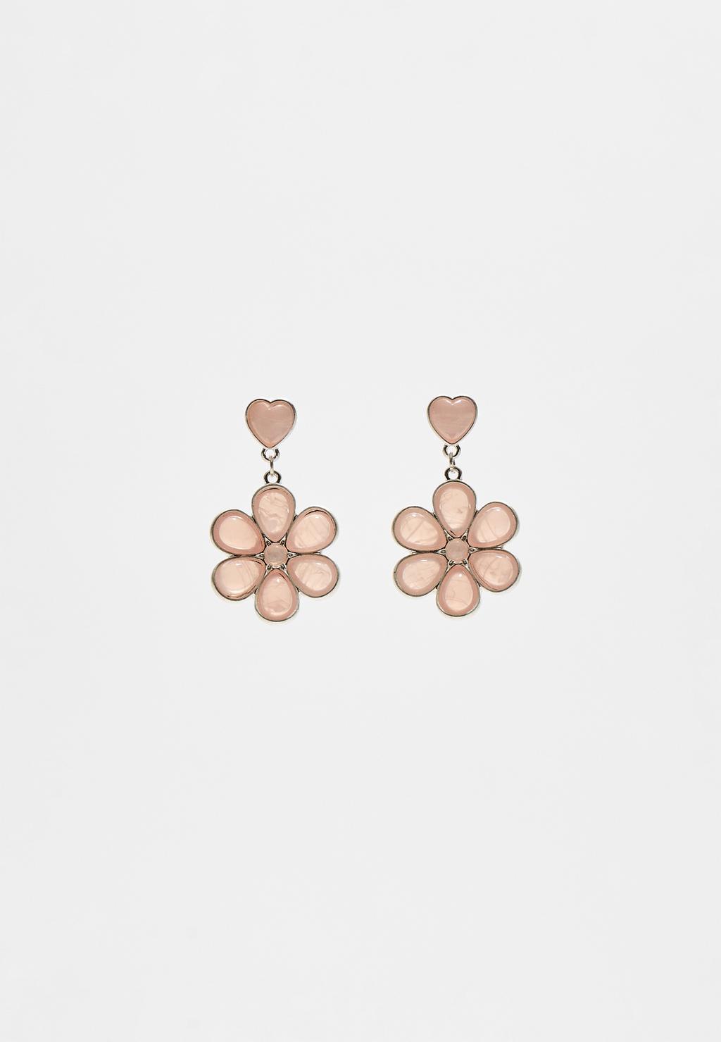 Flower earrings