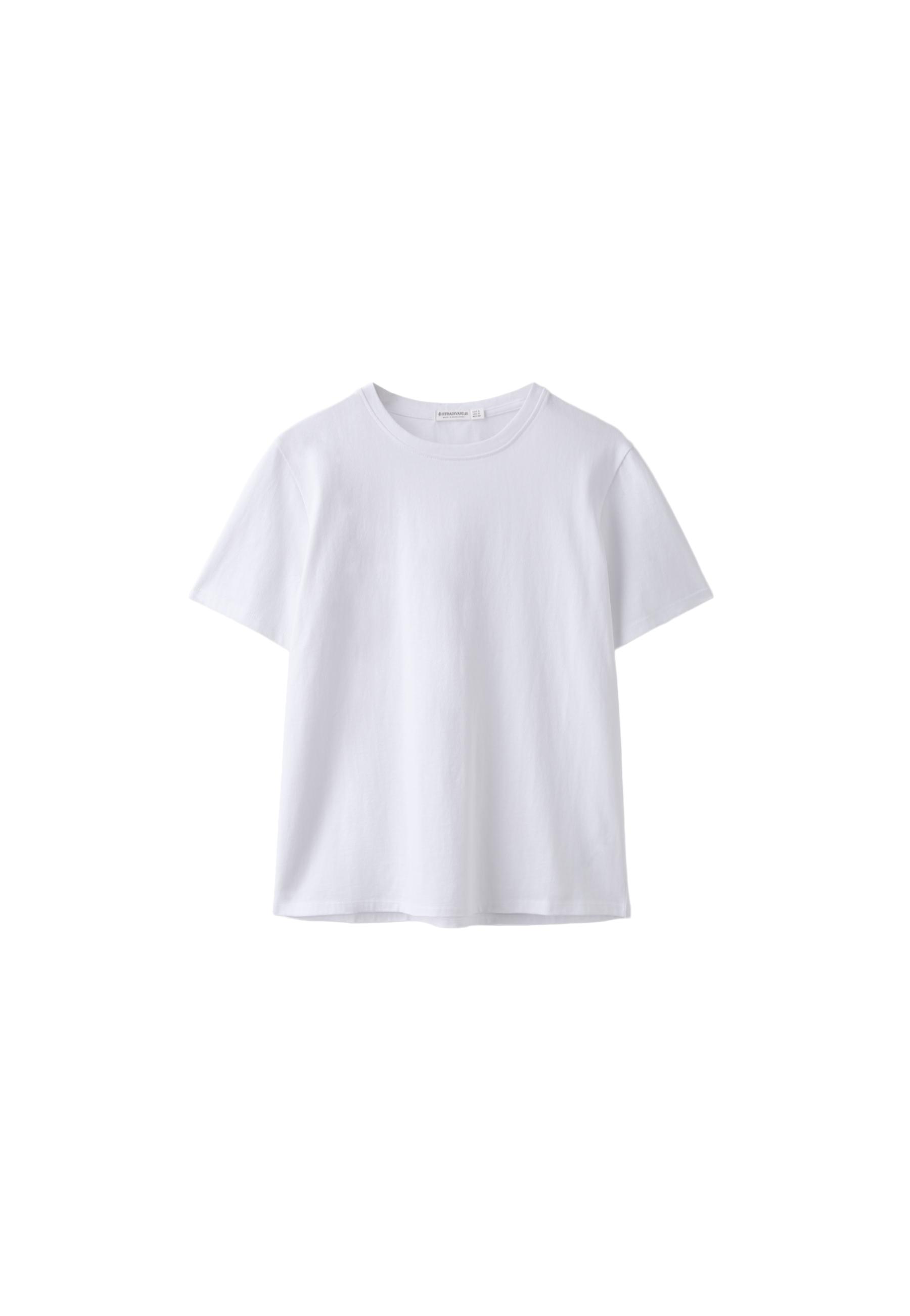 Short sleeve T-shirt — Ecru