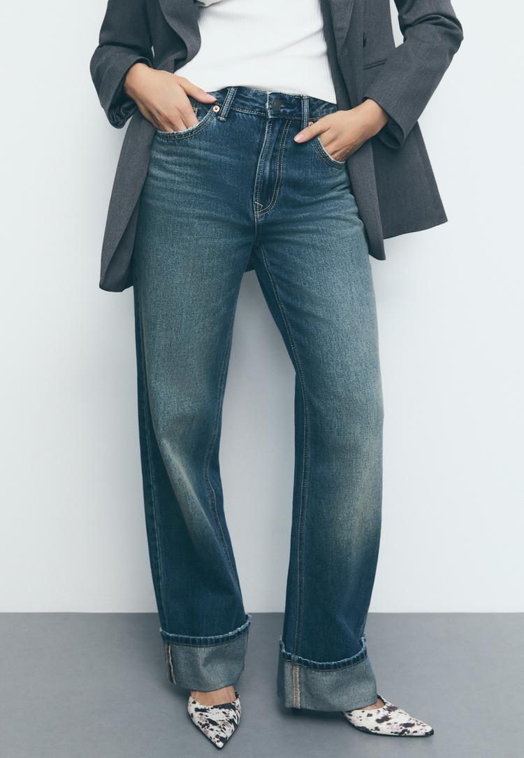 d92 straight wide leg jeans