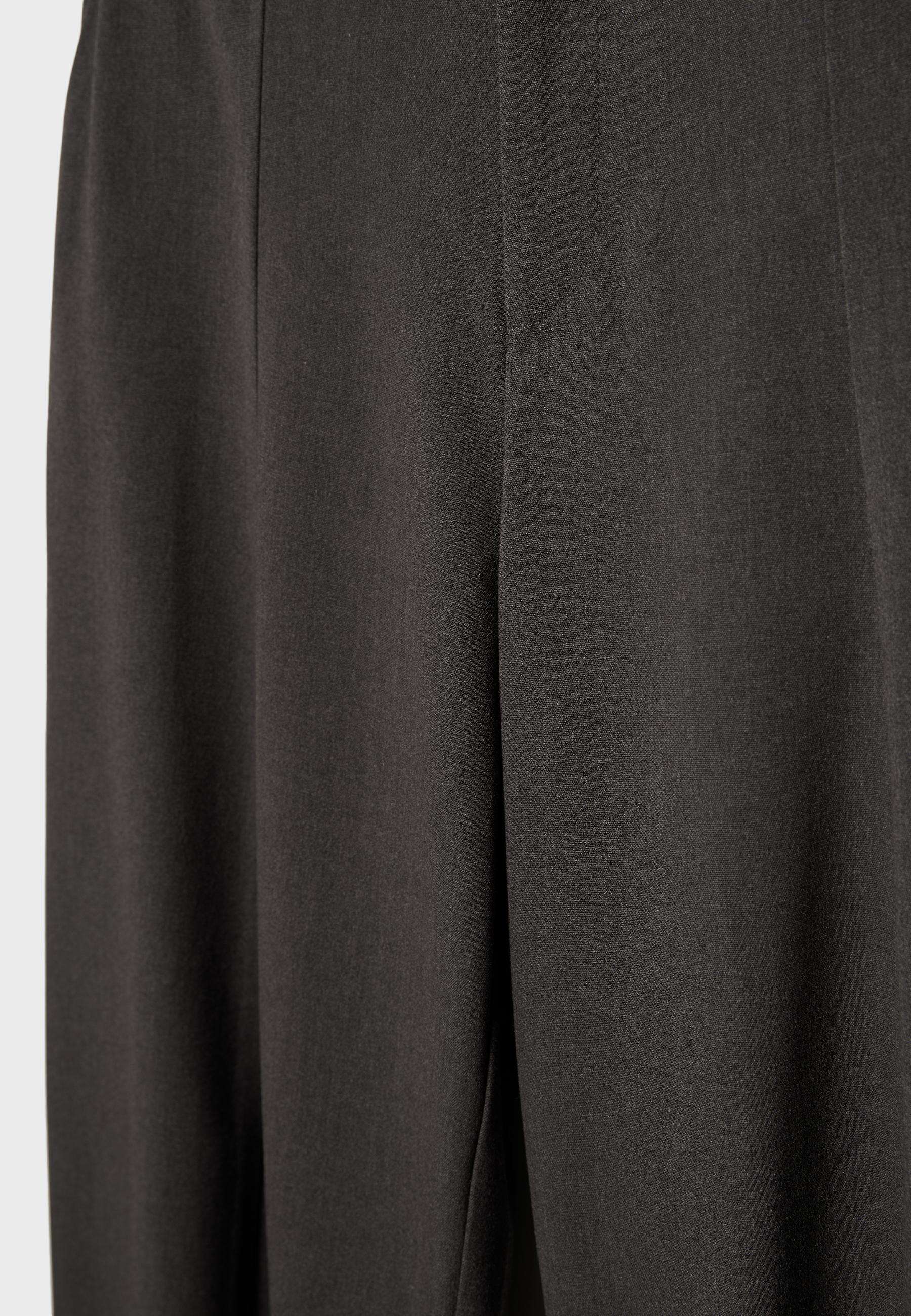 Smart baggy trousers with seam detail — Dark grey
