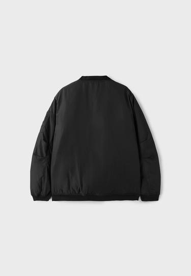 Oversize bomber jacket — Black 9
