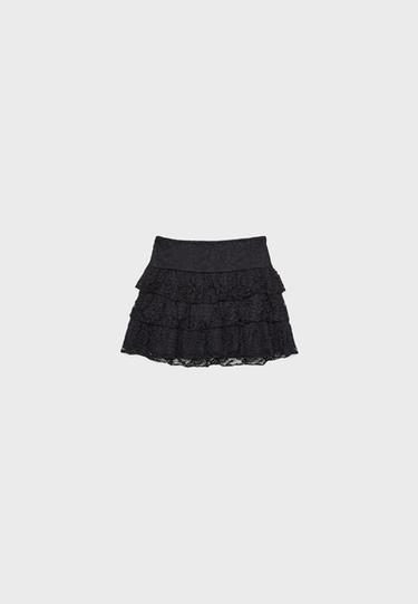 Lace skort — Black 7