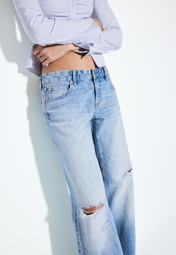 jeans-mit-tiefem-bund-straight-fit-und-rissen