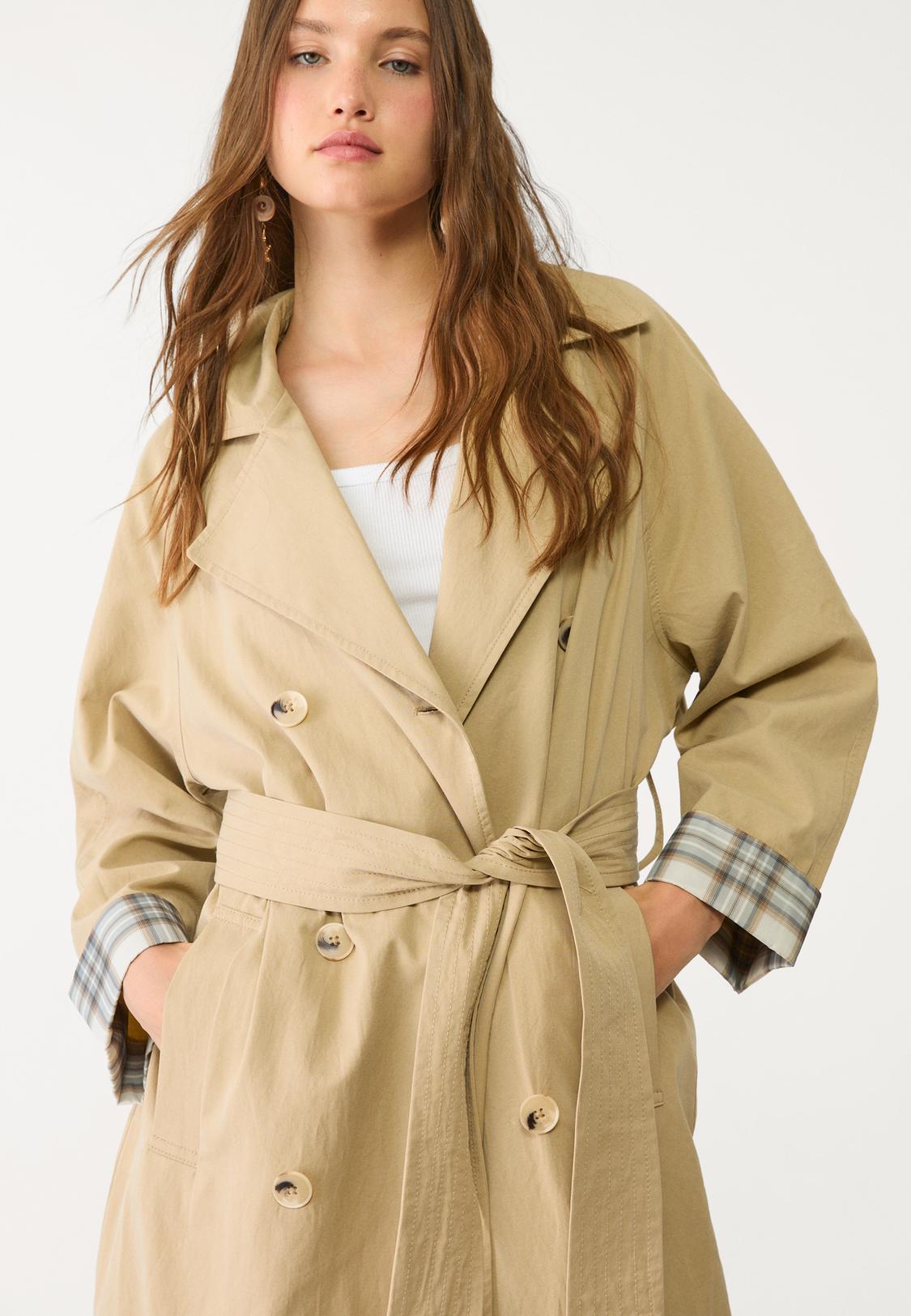 Stradivarius Zalando Trenchcoat Beige Zalando Winter Mantel
