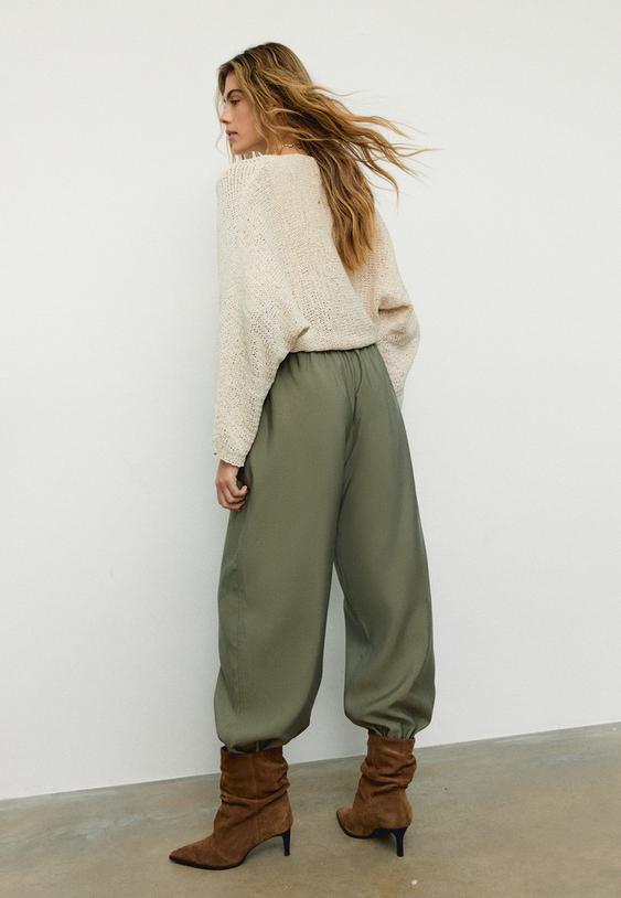 pantalon bombacho tencel