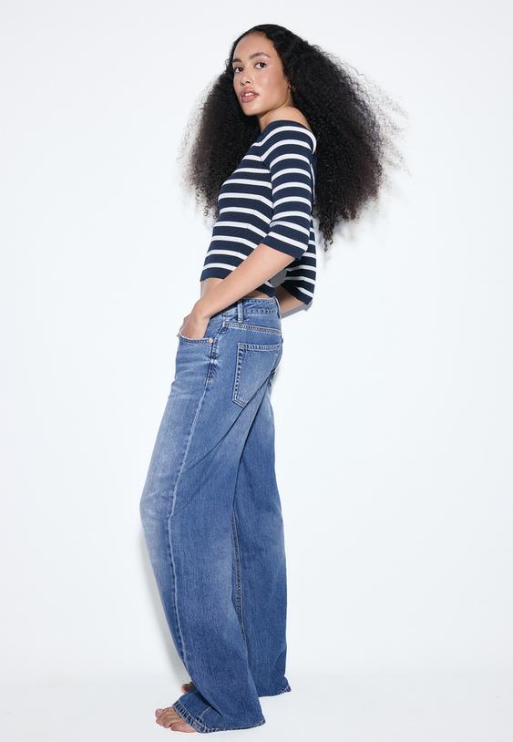 d91 jeans low wide leg
