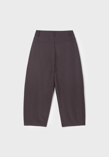 Smart barrel trousers — Purple 8