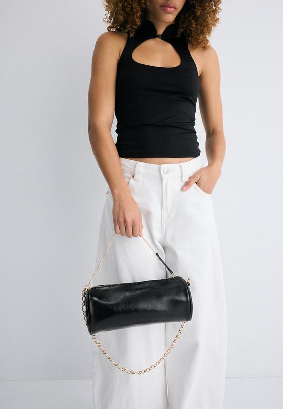 bolso hombro asa cadena