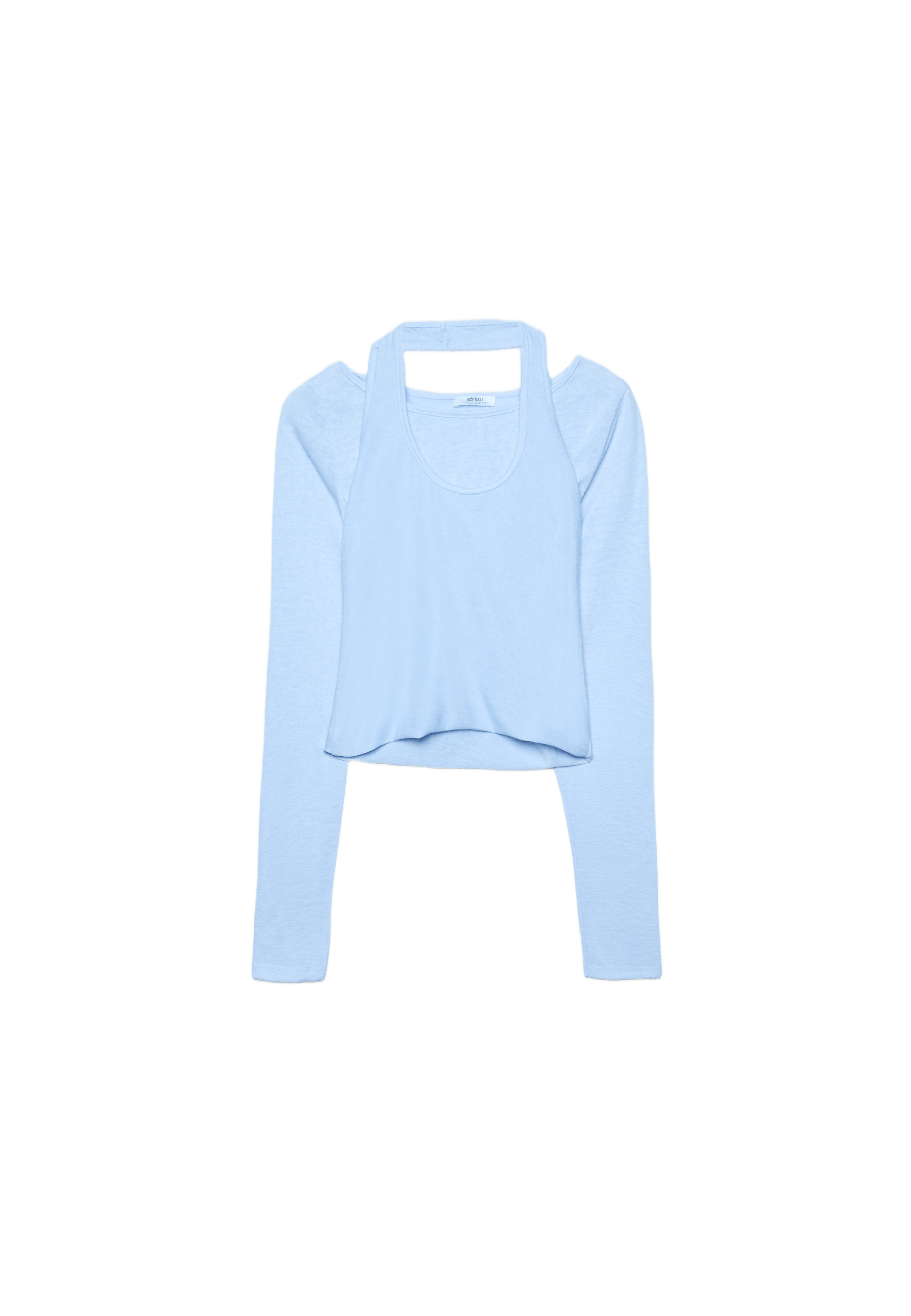 Multi-position T-shirt — Sky blue
