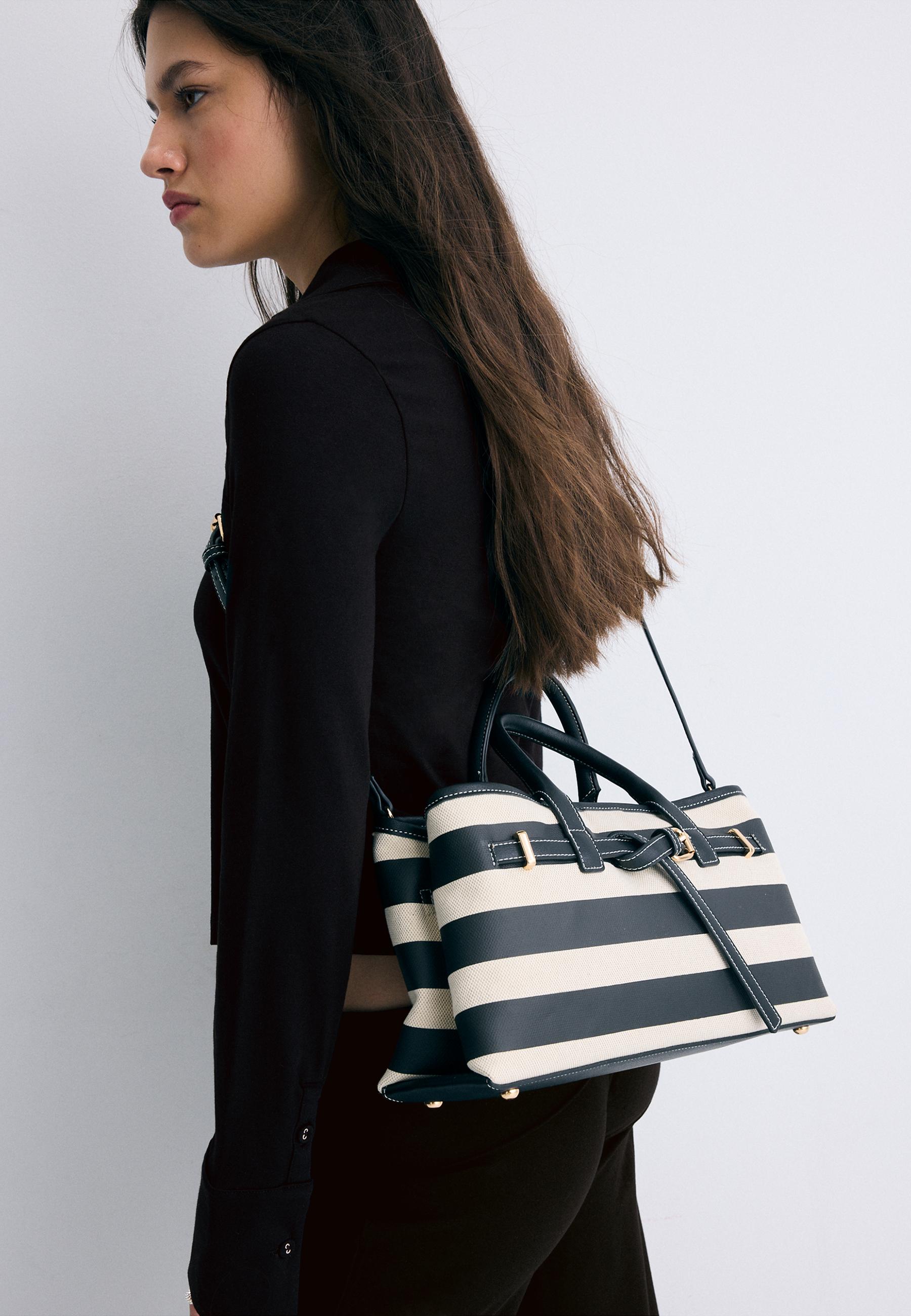 Canvas tote bag — Black
