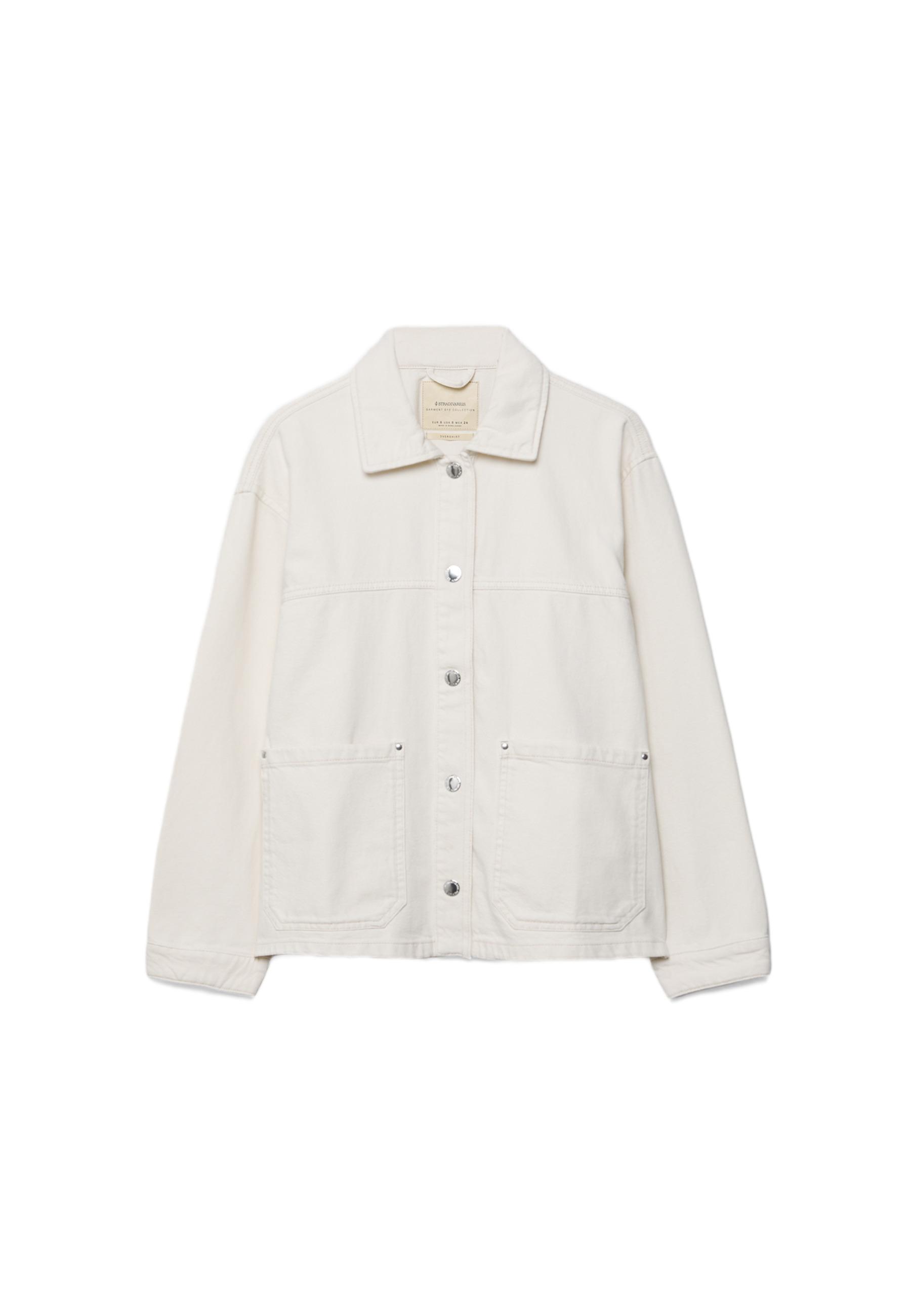 Patch pocket jacket — Vanilla