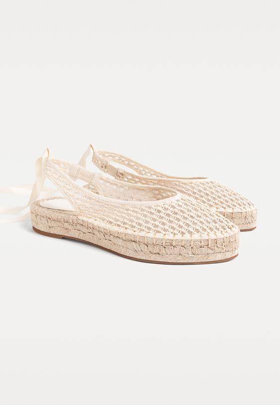 espadrilles met bandjes