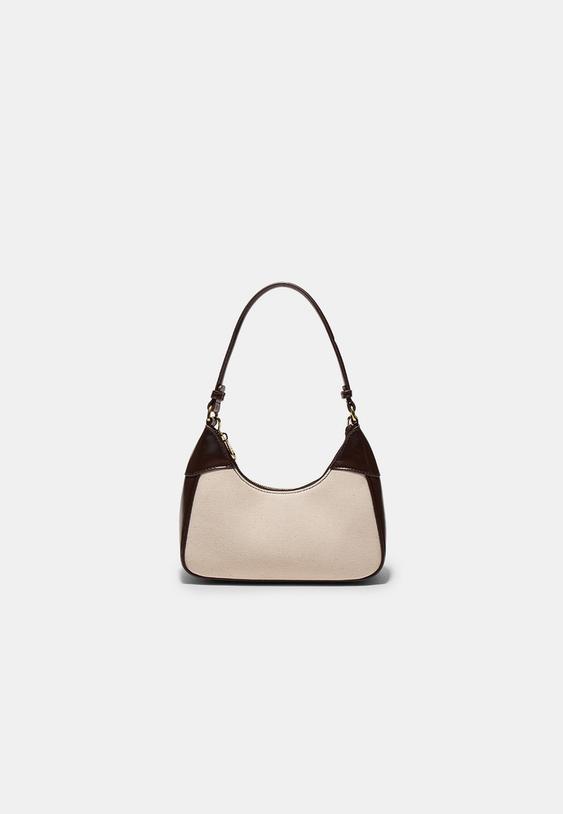 bolso hombro mini luna canvas