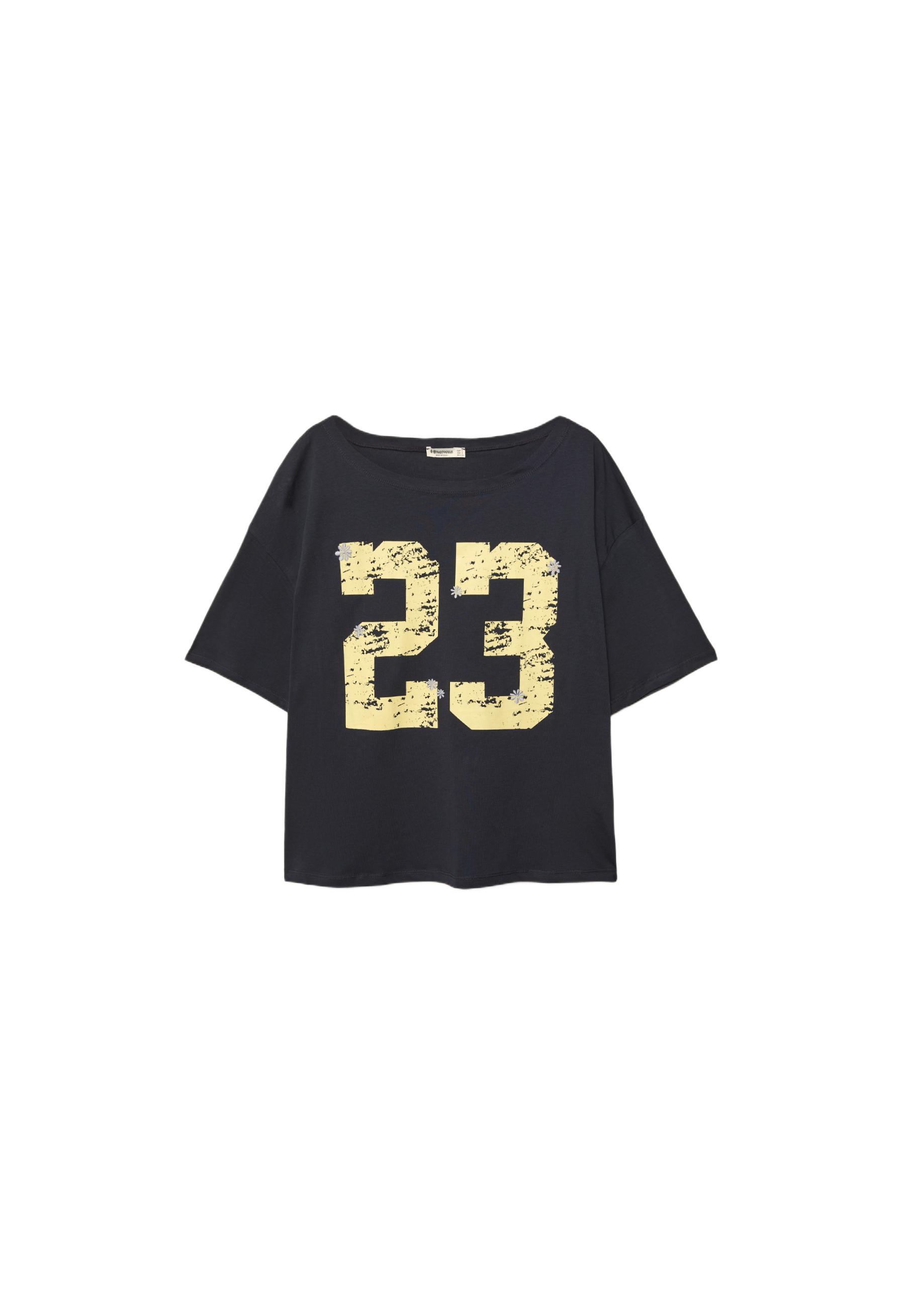 Short sleeve T-shirt 23 — Dark blue
