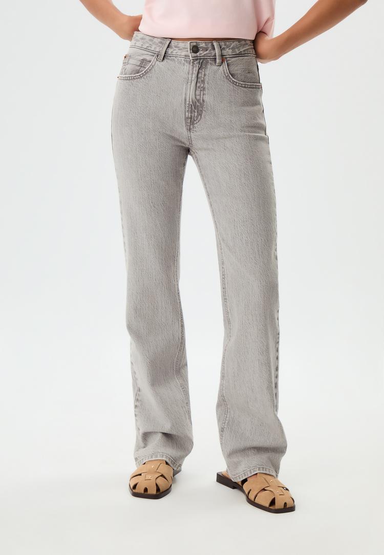 d98 jeans straight efecto vintage