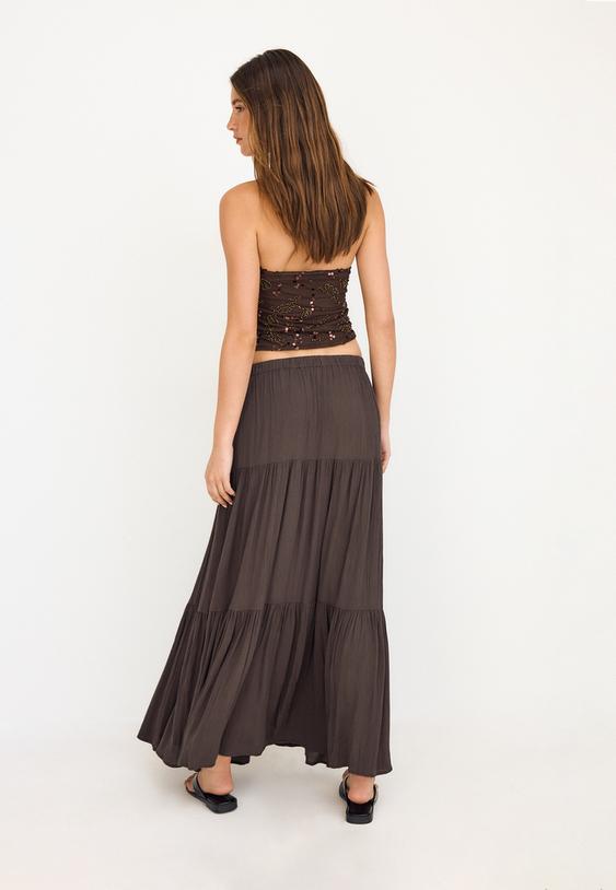 jupe midi boheme