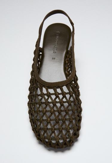 Mesh slingback mules — 1-512 1