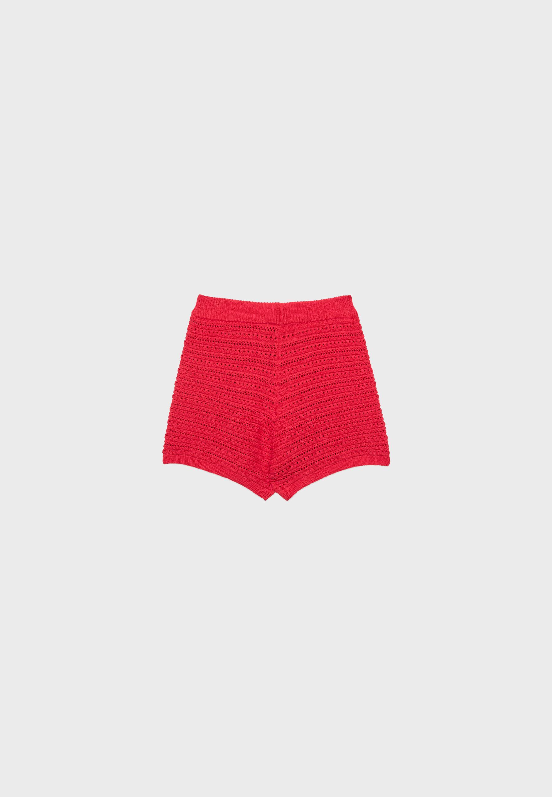 SHORT SLEEVE KNIT TOP - Light beige | ZARA United States