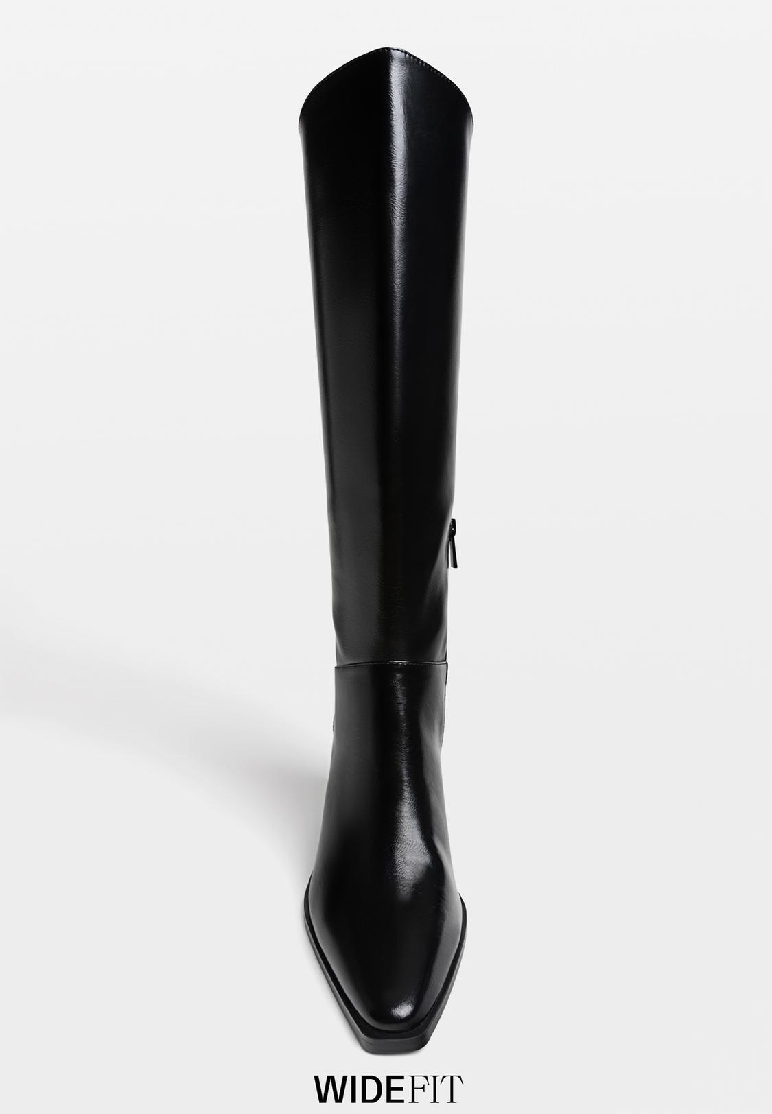 Botas Altas Wide Fit WIDE Botas Altas Tacón Stradivarius España