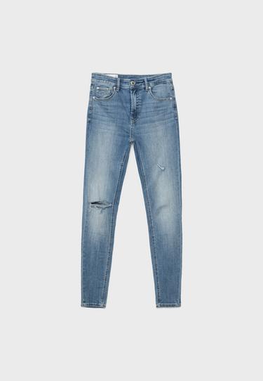 D07 normal bel skinny jean - Görsel 16