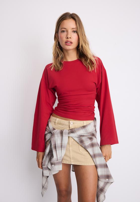 b11 tshirt manches longues style japonais cintre