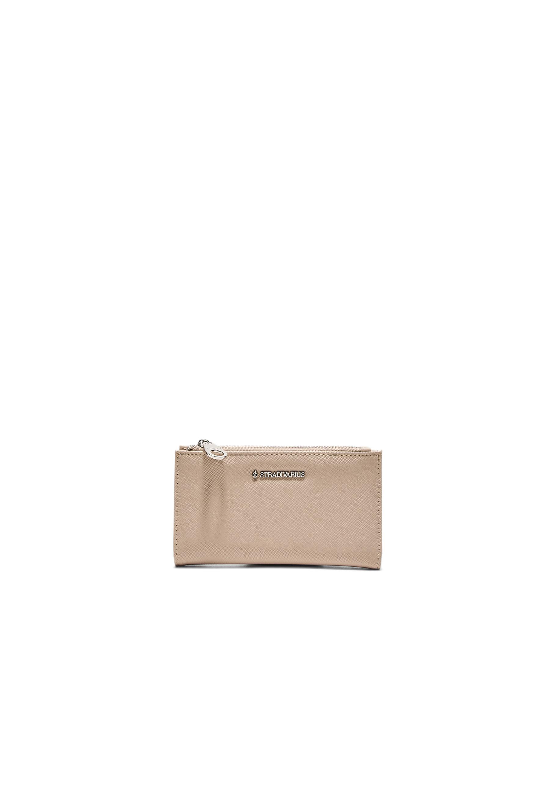 Basic zip-up purse — TRANSPARENT