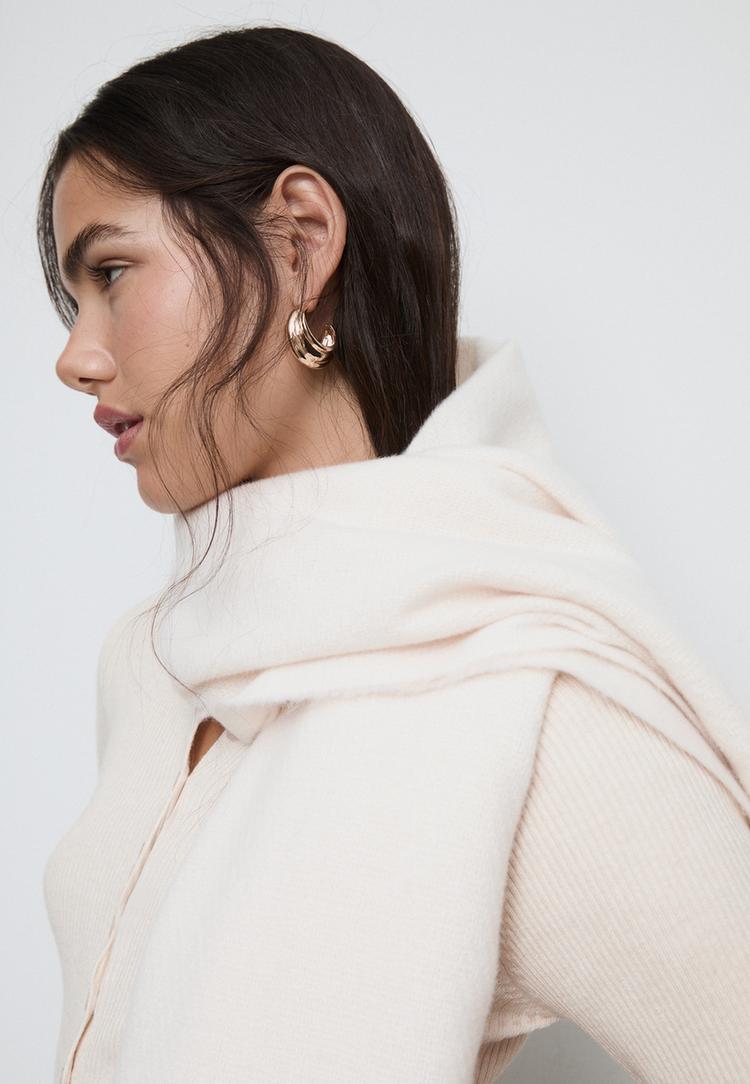 bufanda hilo cepillado