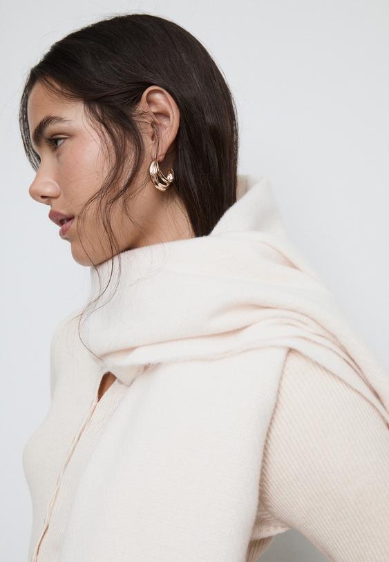 bufanda hilo cepillado