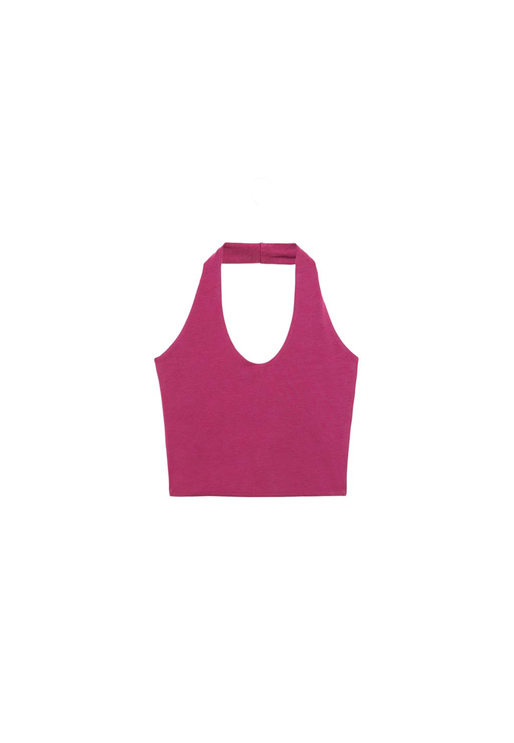 Halter crop top