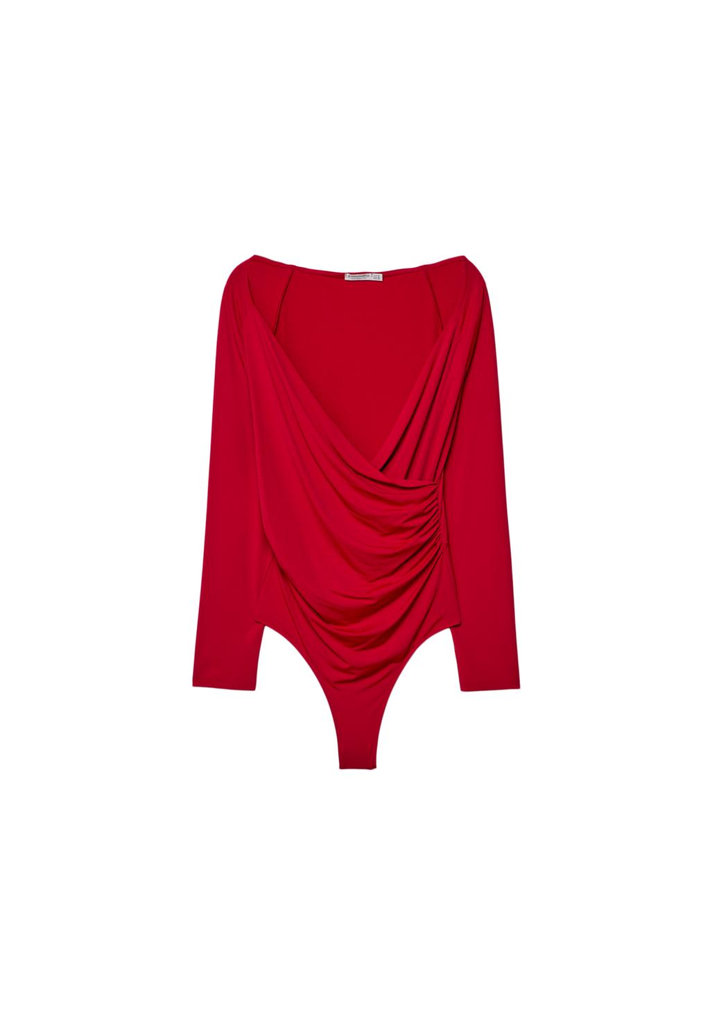Top in maglia da donna verde chiaro, top da festa per maniche lunghe da donna, Edera verde, S Top in maglia da donna verde chiaro, top da festa per maniche lunghe da donna, Edera verde, S