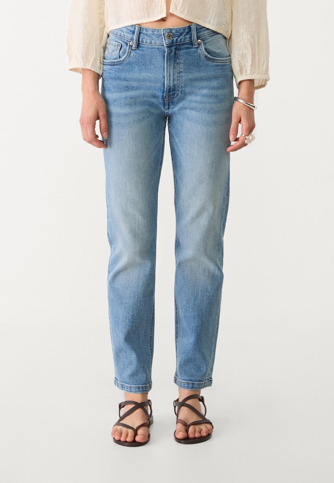 High Waist Pantalones Altos Stradivarius High Waist Pantalon Tiro