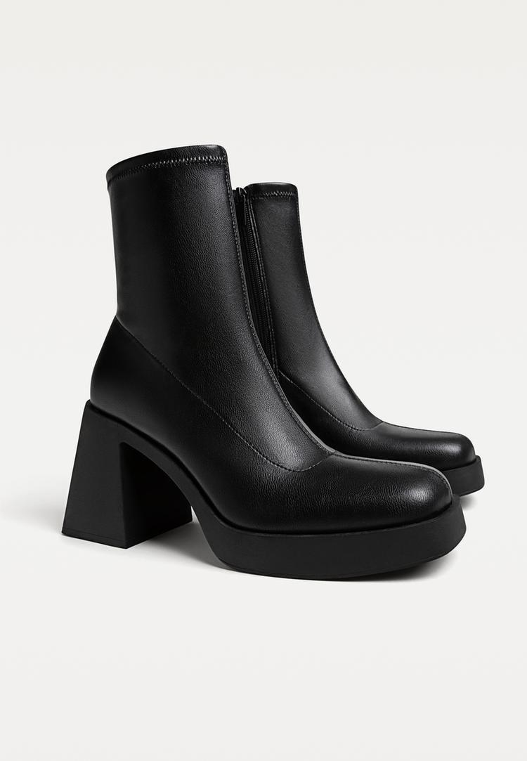 bottines a talon plateforme