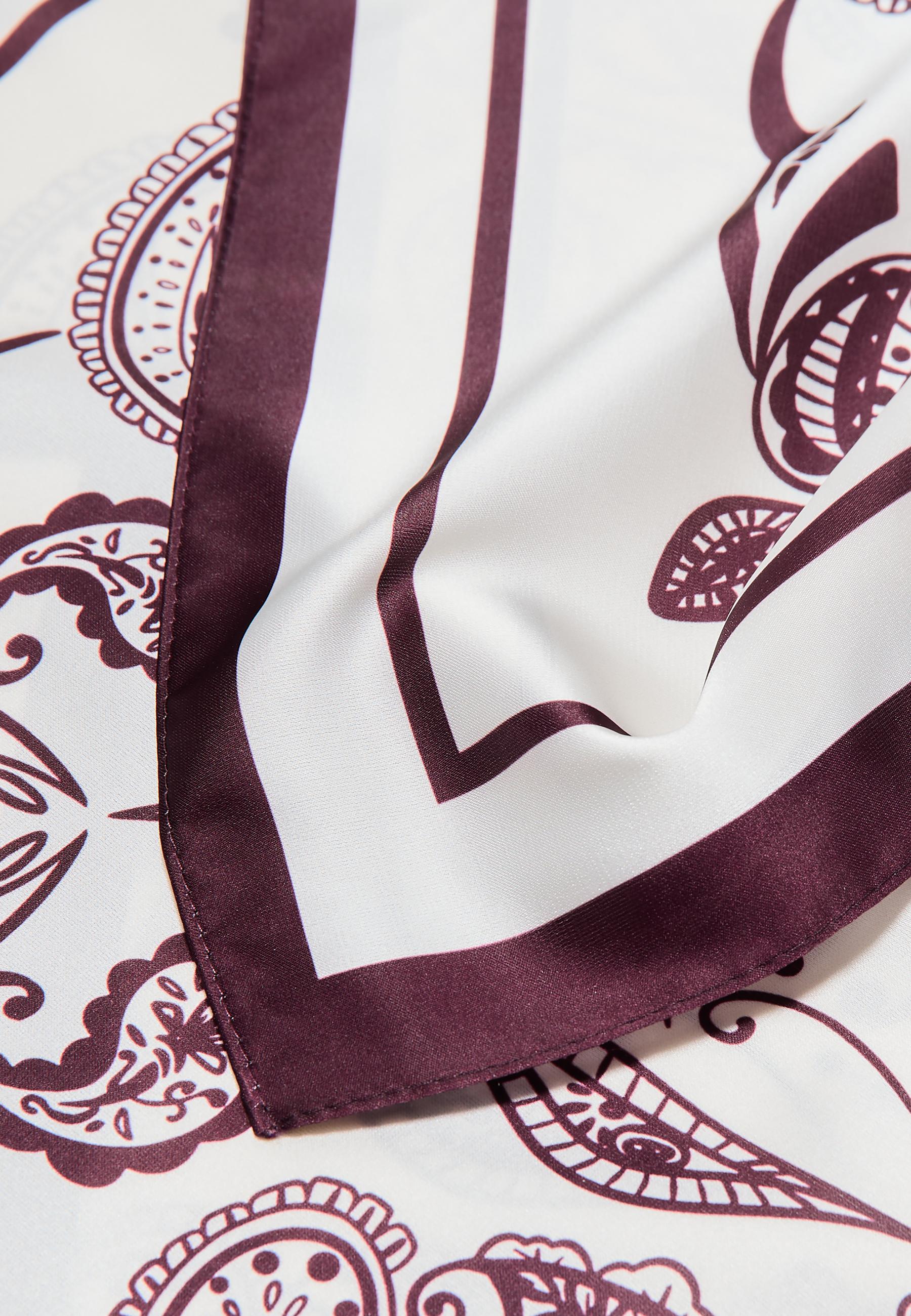Flamingo scarf — Ecru