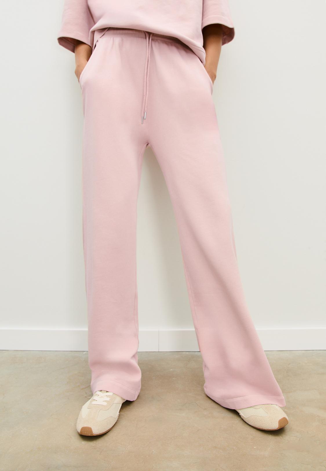 Pantaloni jogger straight effetto délavé Moda da donna