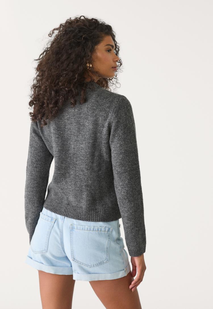button up knit cardigan