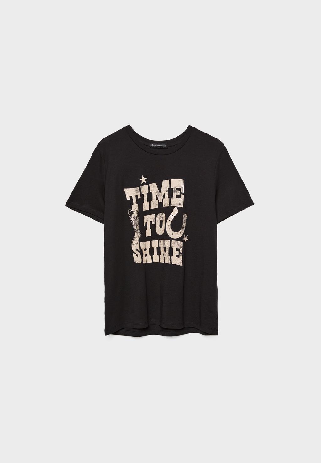 T-shirt métallisé Cowboy
