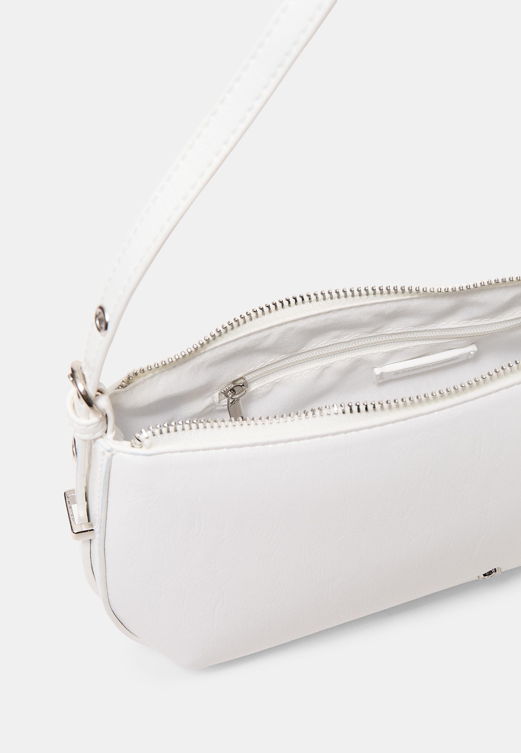 Elongated eyelet shoulder bag - Women's fashion | Stradivarius