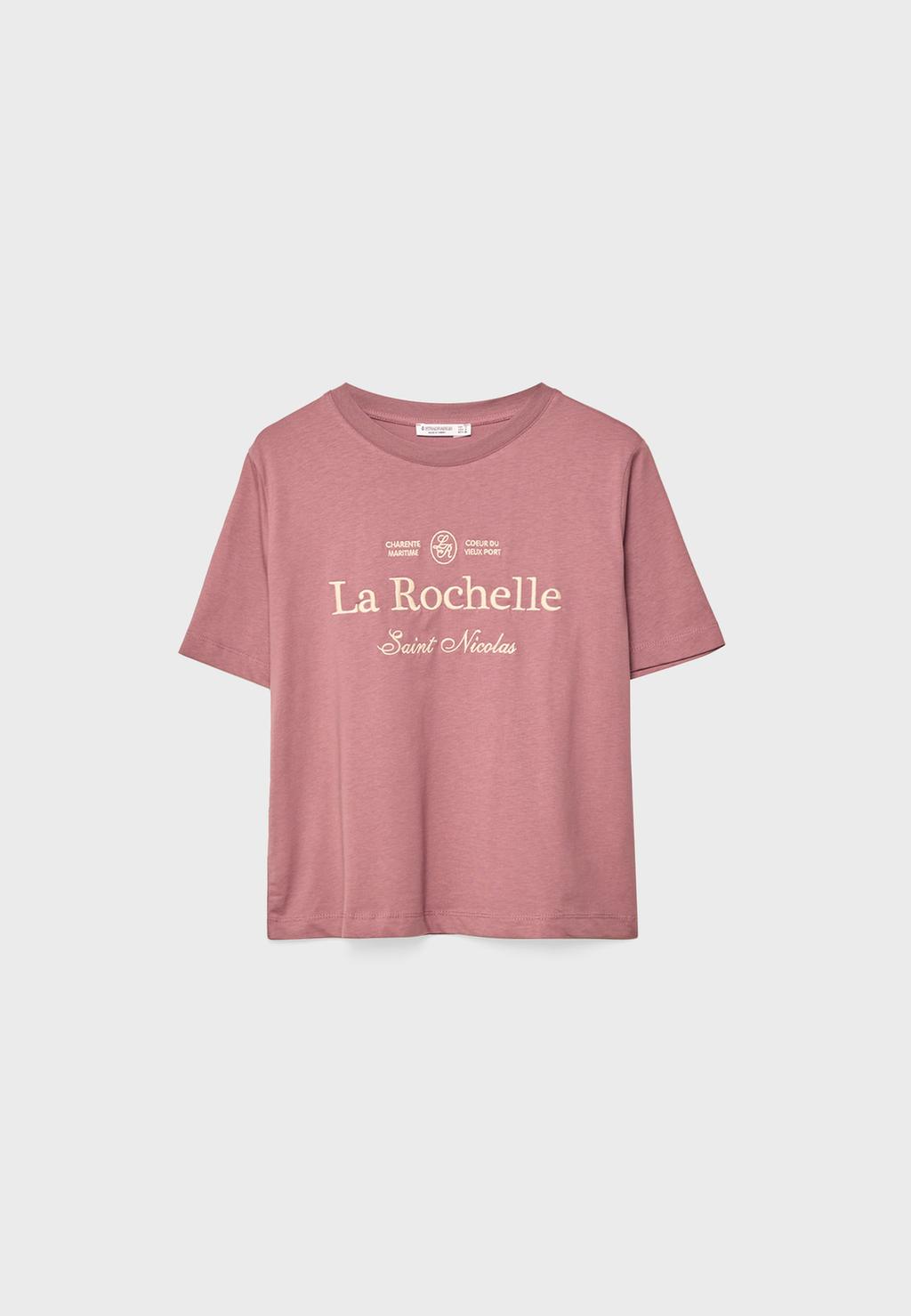 Camiseta bordada