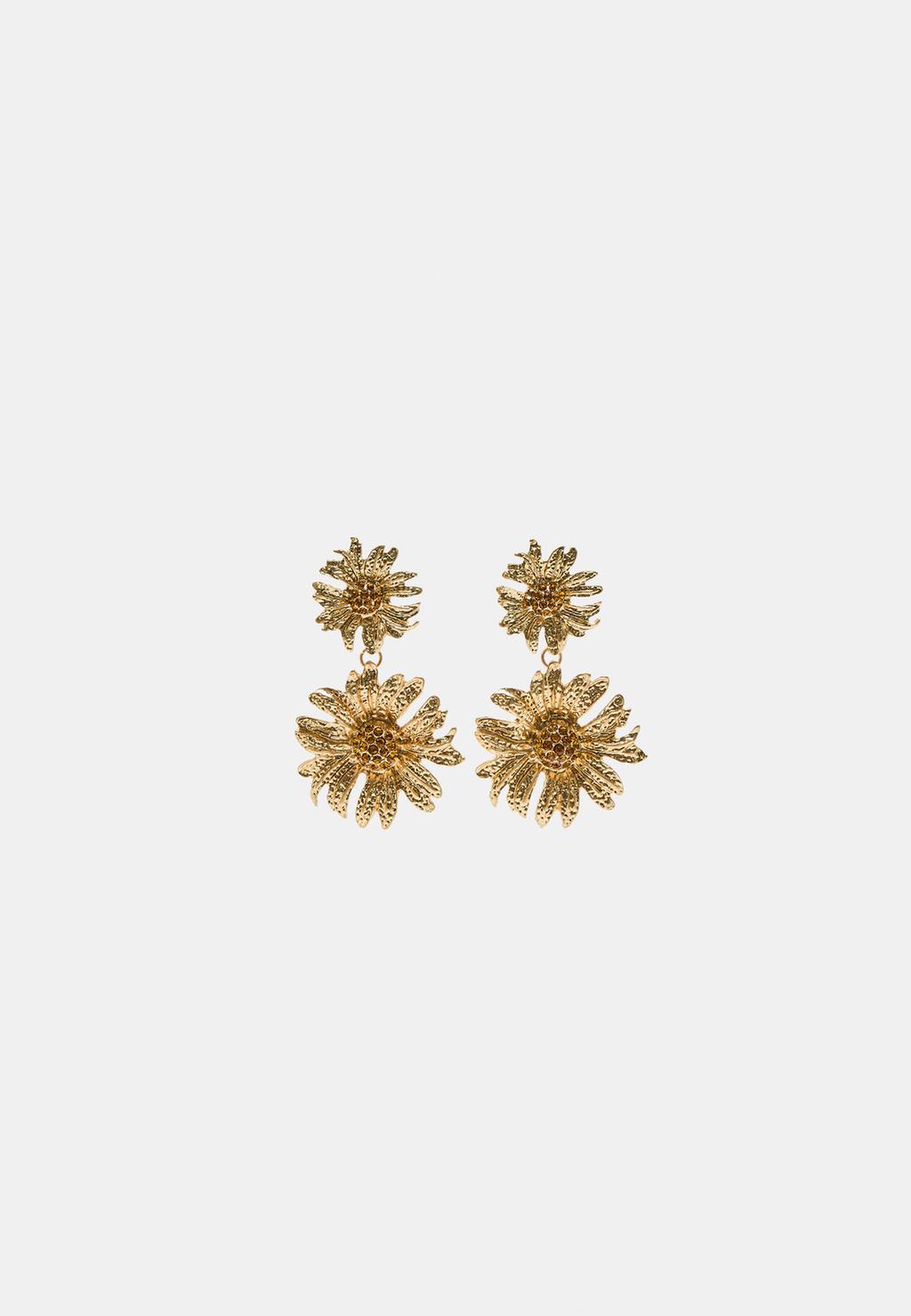 Sunflower earrings