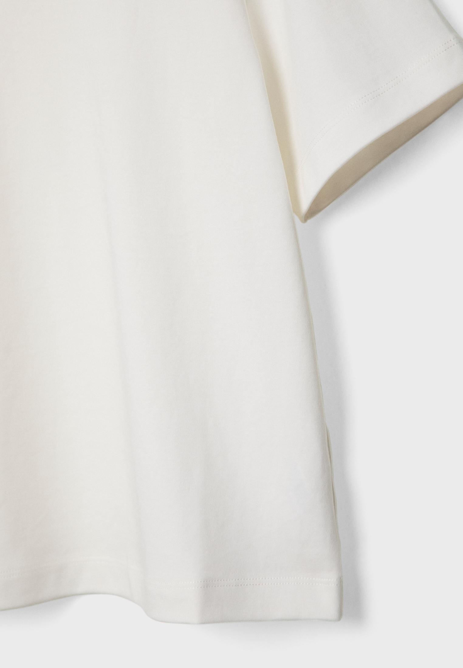 B01 Heavyweight regular fit basic T-shirt — Ecru