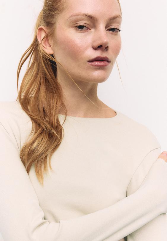 camiseta basica manga larga