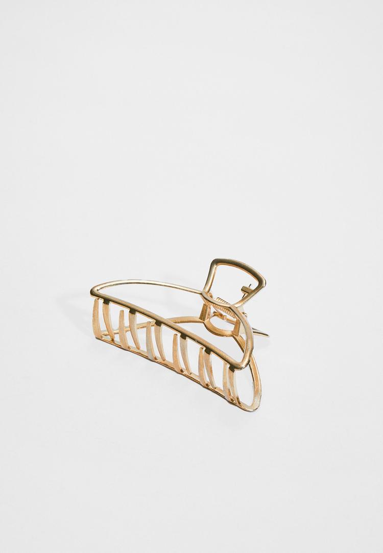 pinza de pelo metalica