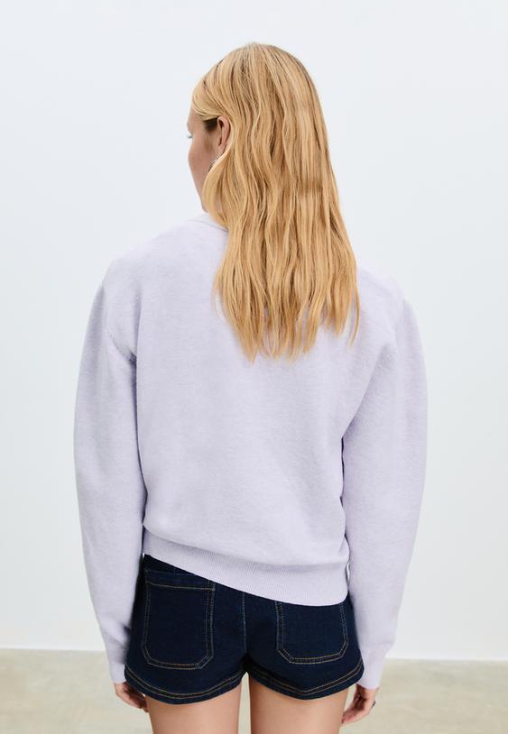 soft touch basic knitted jumper