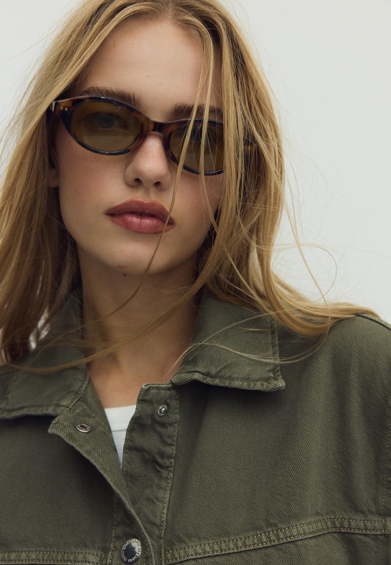 Patch pocket jacket — Khaki