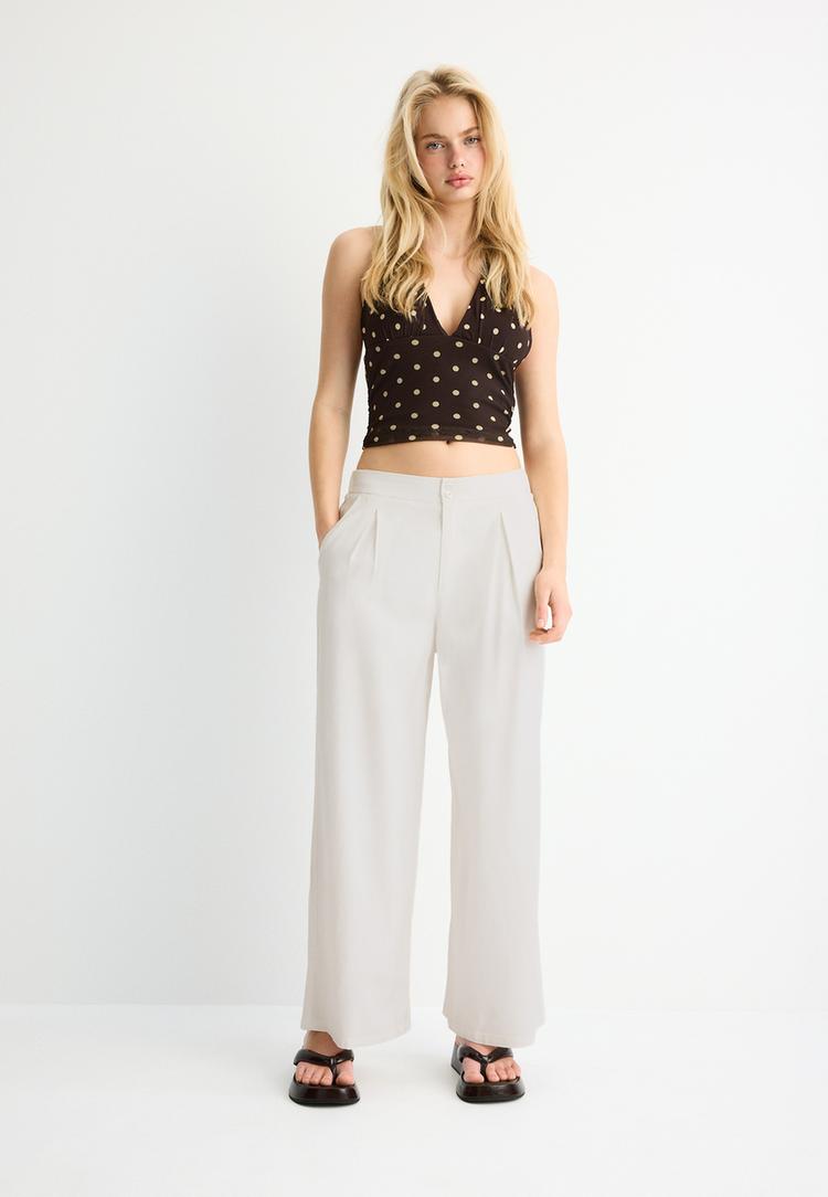 pantalon culotte rustico