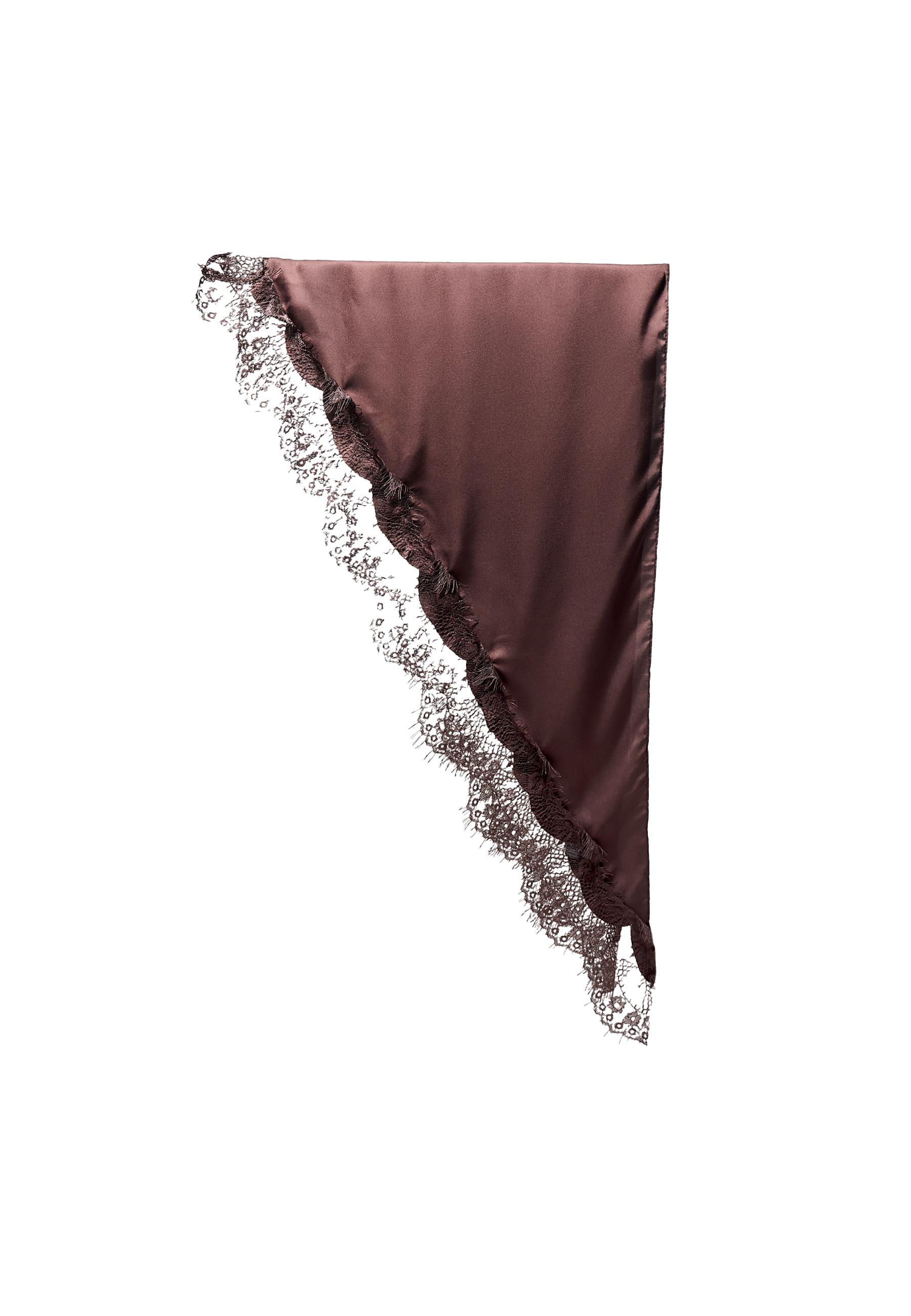Lace Pareo — Brown