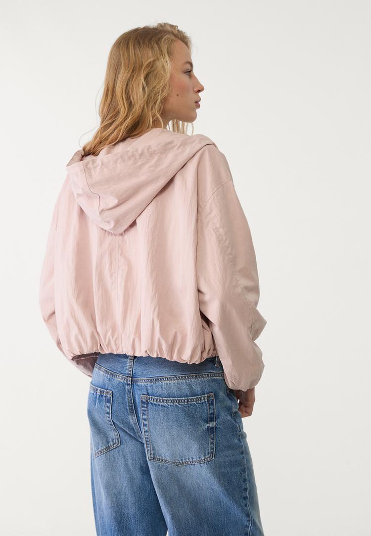 cazadora capucha balloon fit