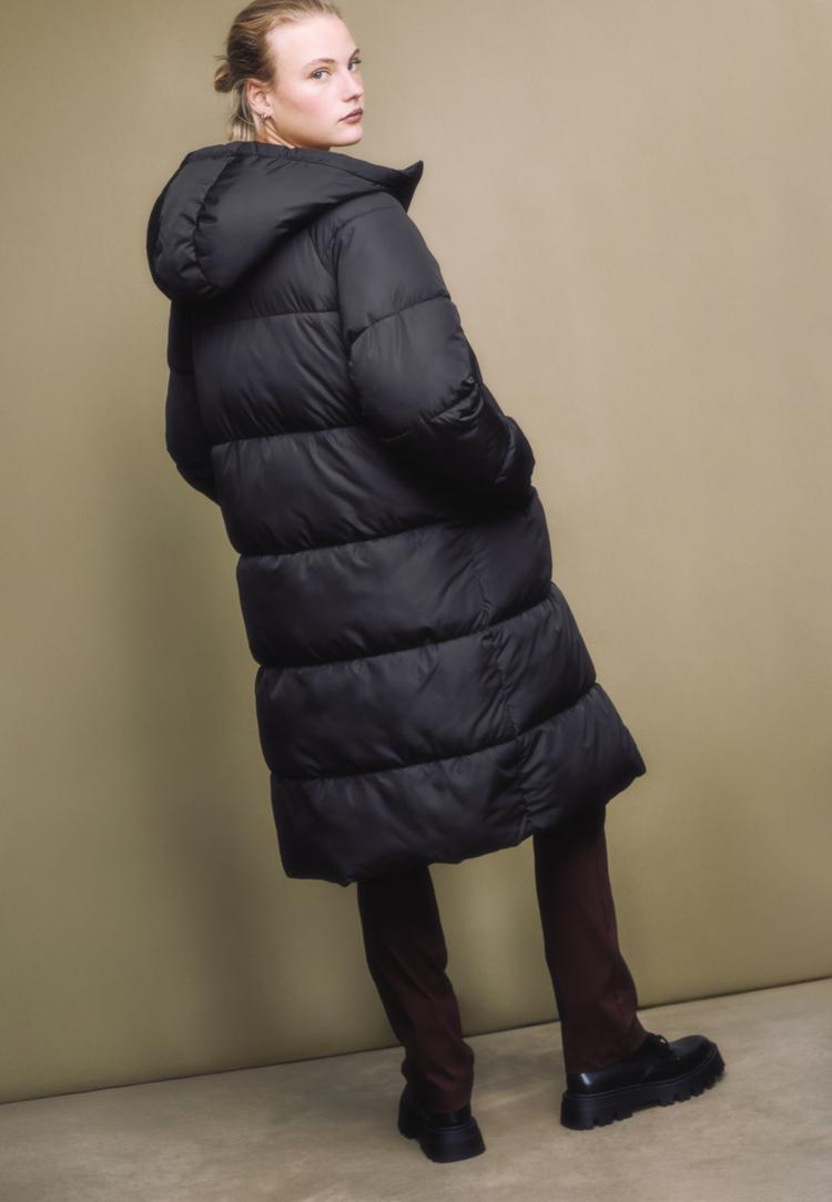 abrigo padding largo
