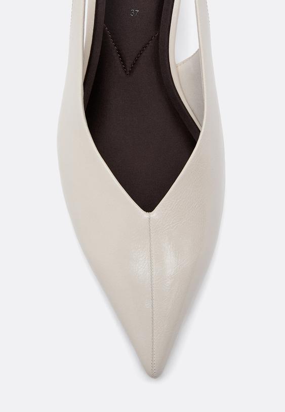 zapatos tacon escote pico